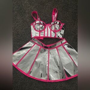 Two set, top and skirt only worn once like new